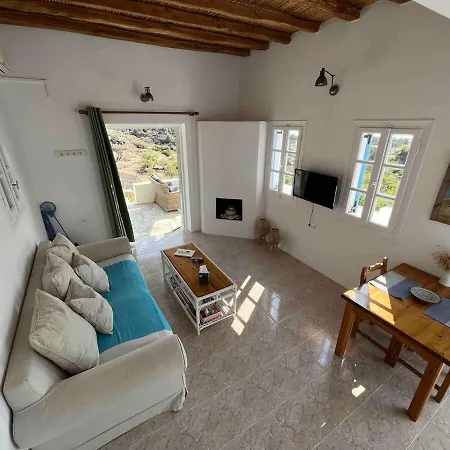 펜션 Seascape House-private Cycladic Retreat With Sea Views In 마일로포타스
