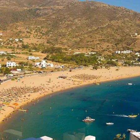 Seascape House-private Cycladic Retreat With Sea Views In Vakantiehuis Mylopotas